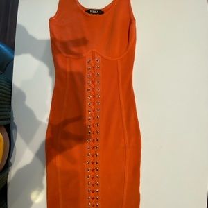 Orange Dress Size S